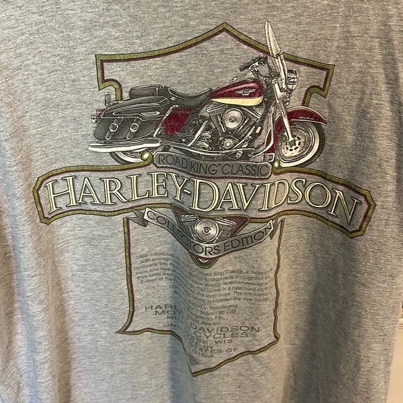Vintage men’s Harley Davidson Road King classic collectors edition t shirt XL - Picture 2 of 6